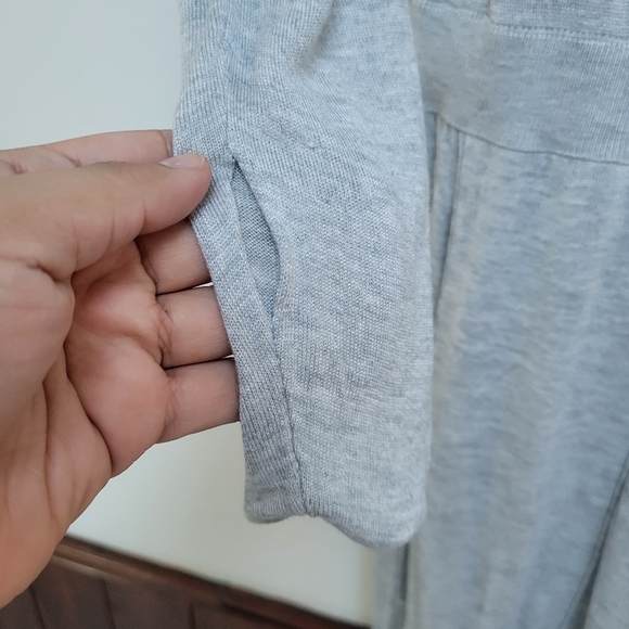 We The Free Gray Lucca Knit Loungewear Comfy Neutral Casual Jumpsuit Size S - Picture 6 of 14